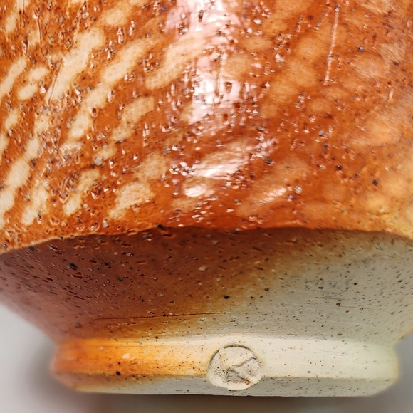 Vintage handmade yunomi cup, matcha bowl, or candle holder - Picture 5 of 9